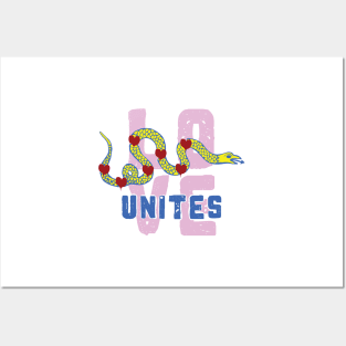 Love Unites Posters and Art